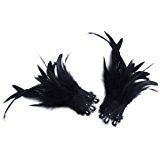 L'vow Men' Gothic Real Feather Epaulet Shrug Shoulder Epaulette Board for Halloween Pack of 2 (Black): Amazon.ca: Clothing & Accessories