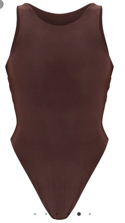 brown bodysuit