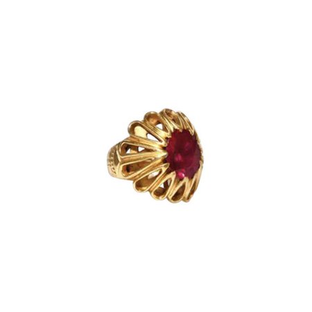 Customizable Master Piece Ruby Ring in 18k Solid Gold For Sale at 1stDibs