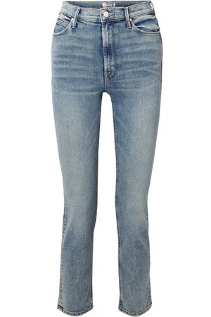 Mother | The Dazzler high-rise straight-leg jeans | NET-A-PORTER.COM