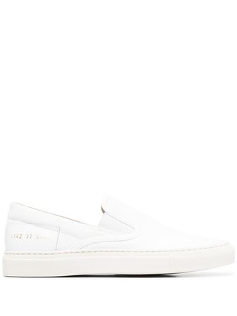 Common Projects slip-on canvas sneakers - FARFETCH