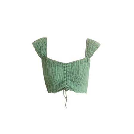knit crop top