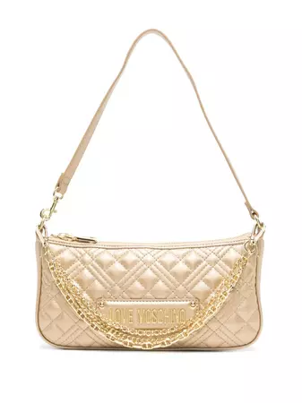 Love Moschino diamond-quilted Shoulder Bag - Farfetch