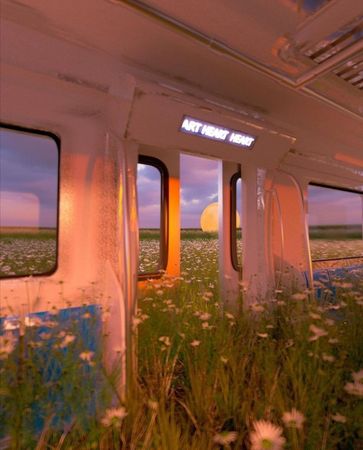 flower train