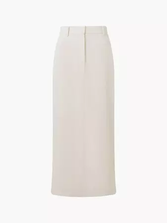Harry Suiting Midi Skirt Classic Cream | French Connection US