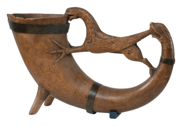 Love this 13th century drinking horn from Sweden, it’s fashioned out of birch wood