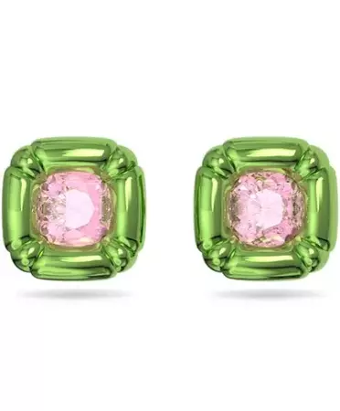purple and green earring studs - Google Search