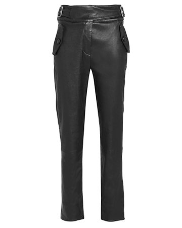 Jania Leather Trousers
