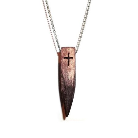 stake necklace wooden - Google Search