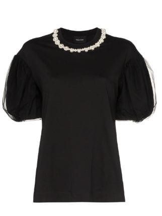 Simone Rocha pearl embellished top $300 - Buy Online - Mobile Friendly, Fast Delivery, Price