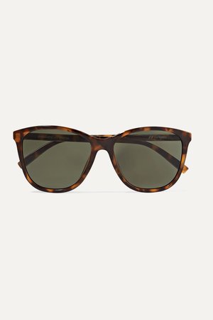Tortoiseshell Entitlement cat-eye tortoiseshell acetate sunglasses | Le Specs | NET-A-PORTER