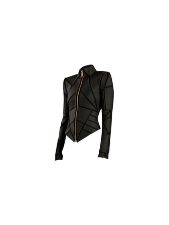black cybercore jacket cyberpunk jackets