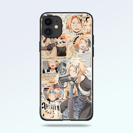 Denki Kaminari My Hero Academia For iPhone SE 6s 7 8 Plus X XR XS 11 Pro Max soft silicone tempered glass Phone Case cover shell _ - AliExpress Mobile