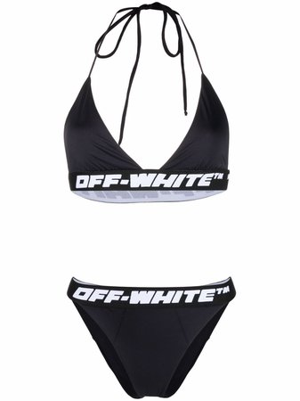 Off-White Logo Band Bikini - Farfetch