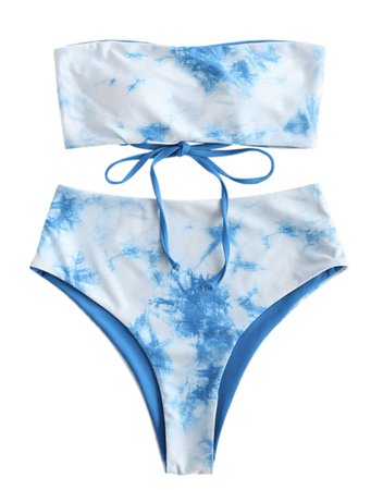 blue swimsuit swimwear bikini
