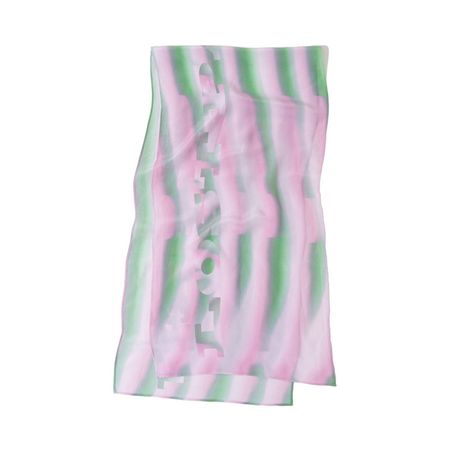 “Day Dream” Silk Long Scarf - Pink | Lost Pattern NYC | Wolf & Badger