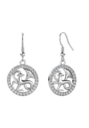 capricorn earrings - Google Search