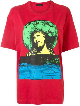 Jesus print T-shirt