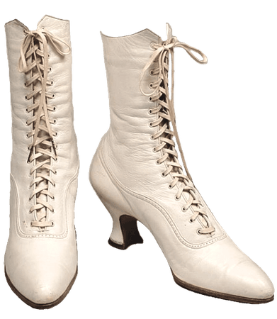 vintage victorian boots png
