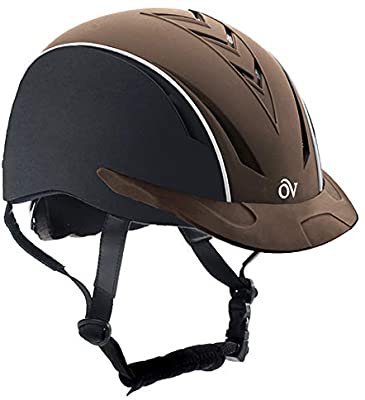 Amazon.com : Ovation Unisex Sync Riding Helmet, Black, Medium/Large : Equestrian Helmets : Sports & Outdoors