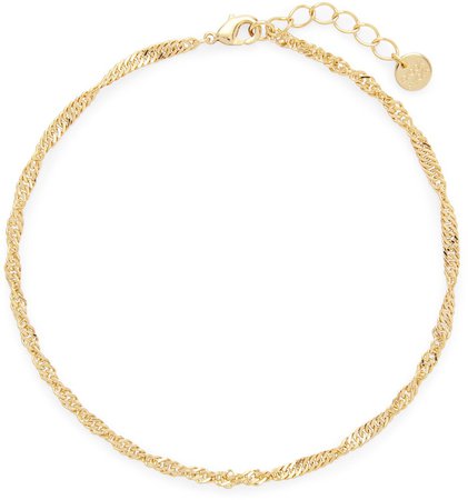 Brook And York Sophie Curb Chain Anklet