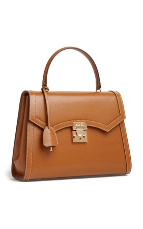 Madeline Lady Leather Top Handle Bag By Mark Cross | Moda Operandi