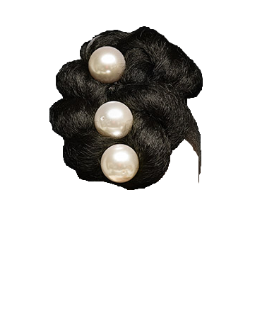 Flexin' in My Complexion Kheris Rogers Hair | Black Jumbo Pearls Braid 3 (Dei5 edit)