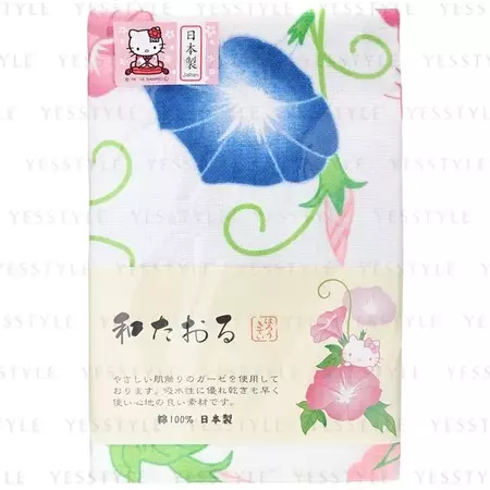 ASUNAROSYA - Sanrio Hello Kitty Japanese Towel Morning Glory | YesStyle