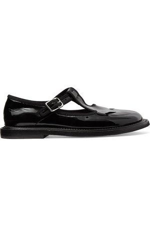 Burberry | Patent-leather loafers | NET-A-PORTER.COM