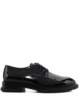 Alexander McQueen lace-up Leather Derby Shoes - Farfetch
