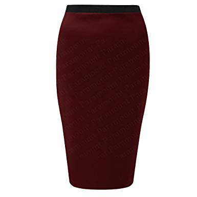 maroon skirt
