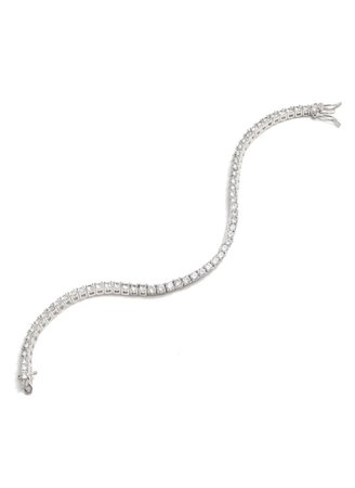 fallon jewelry grace tennis bracelet in silver