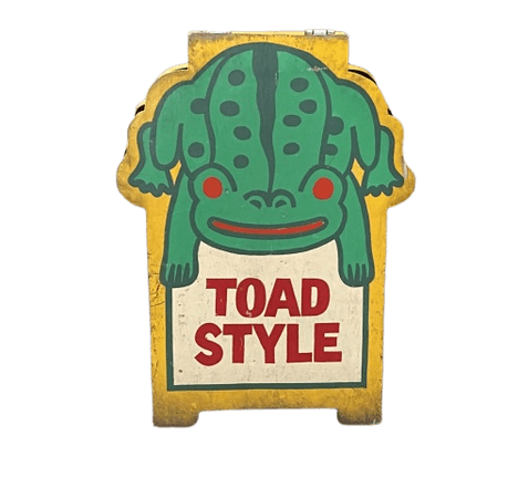 toad style sign
