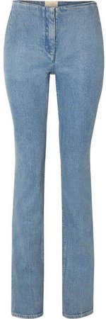Laban Mid-rise Straight-leg Jeans - Blue