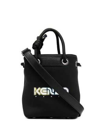 Kenzo Logo Print Bucket Bag - Farfetch