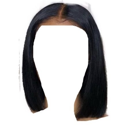 Straight bob lace frontal
