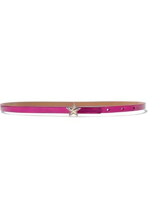 Bow-embellished textured-leather belt | RED(V) | Sale up to 70% off | THE OUTNET