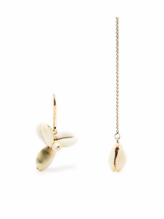Isabel Marant shell drop earrings - FARFETCH