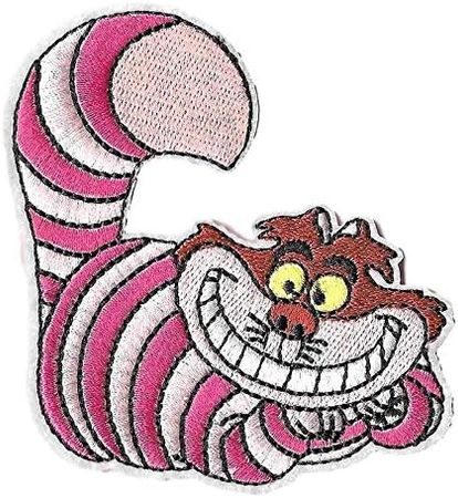 LipaLipaNa Alice in Wonderland Cheshire Cat 3 Tall Embroidered Patch Aufnäher Besticktes Patch zum Aufbügeln Applique Souvenir Zubehör : Amazon.de: Küche, Haushalt & Wohnen