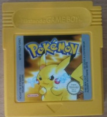 Nintendo Gameboy: Pokemon Yellow Version GameBoy UNBOXED (No Sticker)