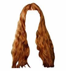 ginger long hair