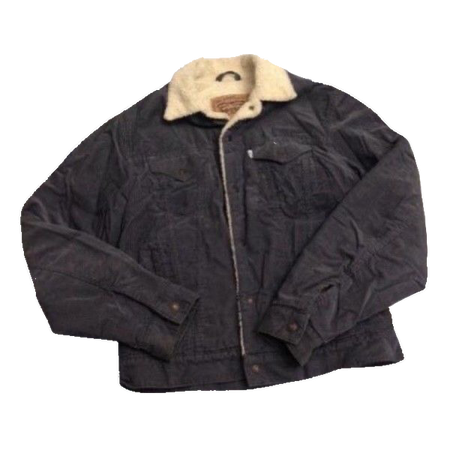 fleece denim jacket