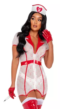Playboy Sexy Nurse Costume, Playboy Nurse Costume - Yandy.com