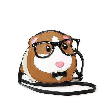 Vinyl Critter Guinea Pig in Glasses Crossbody/Fanny Pack | Etsy