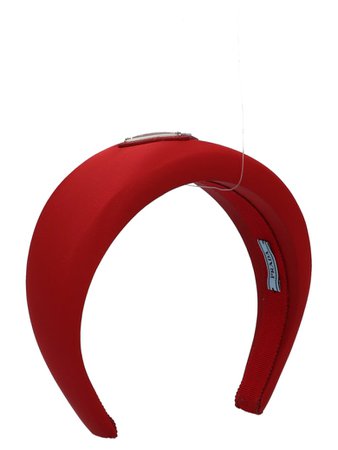 Prada Prada Headband - Red - 11257687 | italist