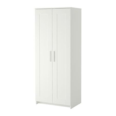 IKEA - BRIMNES Wardrobe with 2 doors, white