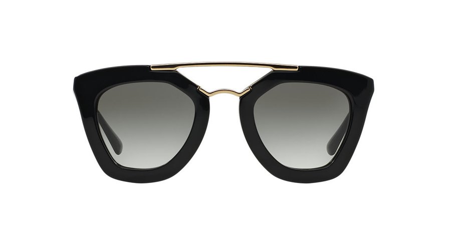Prada null 49 Grey & Black Sunglasses | Sunglass Hut Australia