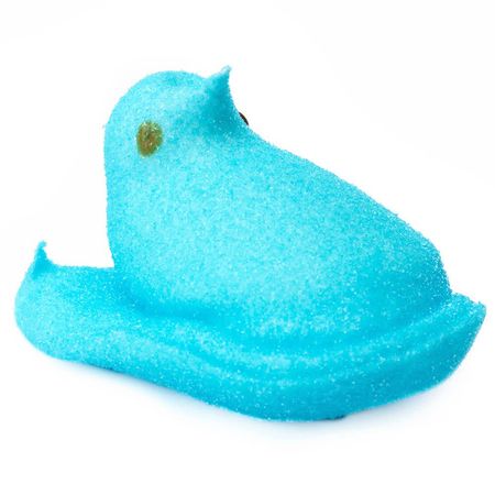 Peeps Marshmallow Chicks Candy - Blue: 5-Piece Pack | Candy Warehouse