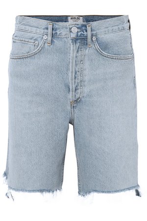 AGOLDE | '90s distressed denim shorts | NET-A-PORTER.COM