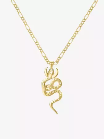 CELESTE STARRE - Kundalini Awakening 18ct yellow gold-plated brass pendant necklace | Selfridges.com